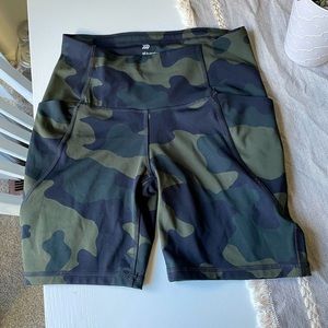 Camo Bike Shorts